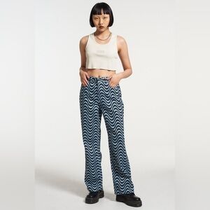 The Ragged Priest - Wave Jean - Blue Size 34